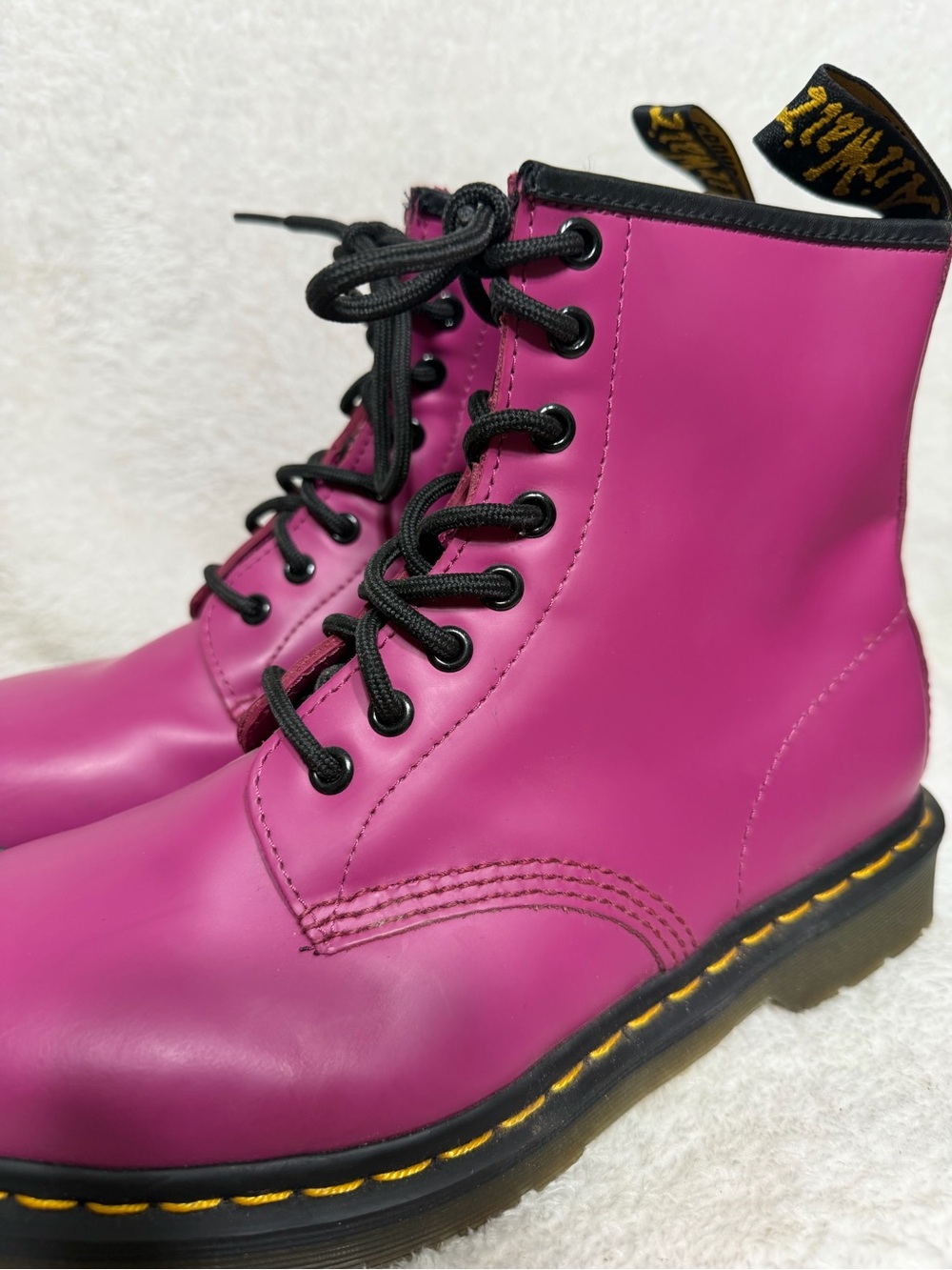 Dr. Martens 1460 Leather Lace Up Boots fuchsia pink
NWOT - Picture 4 of 14